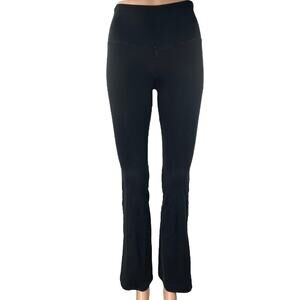 Aritzia TNA Black Pull On Flared Bootcut Bell Bottom Trouser Leggings Pants XS